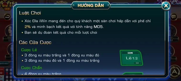 Trò Chơi Xóc Đĩa Tại Iwin Club Hướng Dẫn Luật Chơi Tỷ Lệ Cược Và Mẹo Thắng Lớn