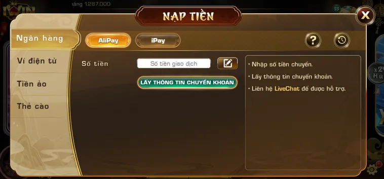 Hướng Dẫn Nạp Tiền Iwin Club Chi Tiết An Toàn Và Nhanh Chóng Cho Người Chơi